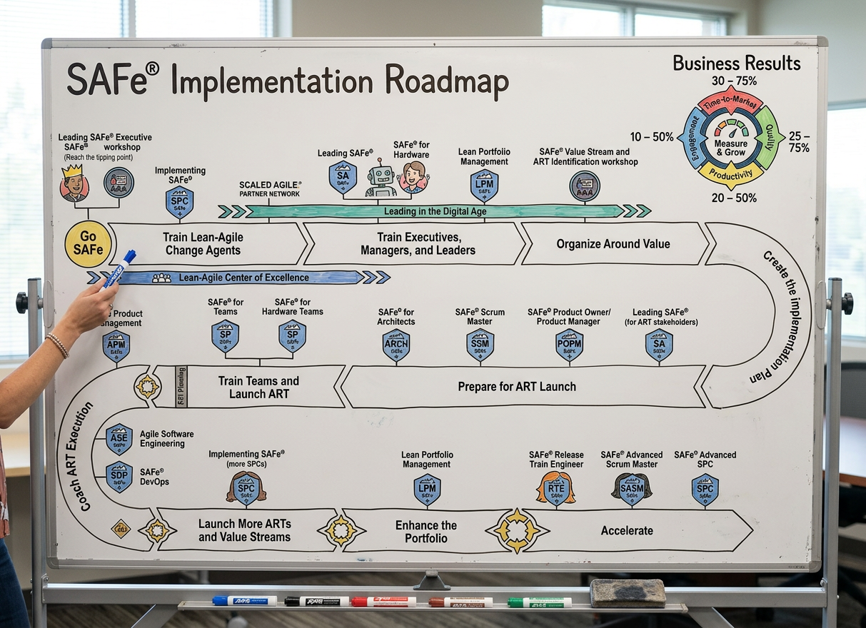 SAFe Implementation Roadmap — Implementing SAFe with SPC